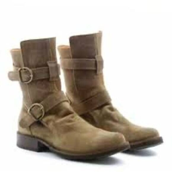 Fiorentini + Baker Eternity 713 Taupe‎ Suede Women's Boots Size 38/8 - Picture 3 of 11